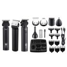 ZLN8672 Zilan ZLN8672 Zeus haj- és testszőrnyíró készlet, rozsdamentes acél penge, 15 féle tartozék