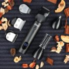 ZLN8672 Zilan ZLN8672 Zeus haj- és testszőrnyíró készlet, rozsdamentes acél penge, 15 féle tartozék