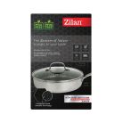 ZLN9679 Zilan ZLN9679 Hexachef serpenyő fedővel, 26 cm, 3,2 liter, 3 rétegű, hatszögletű hibrid tap