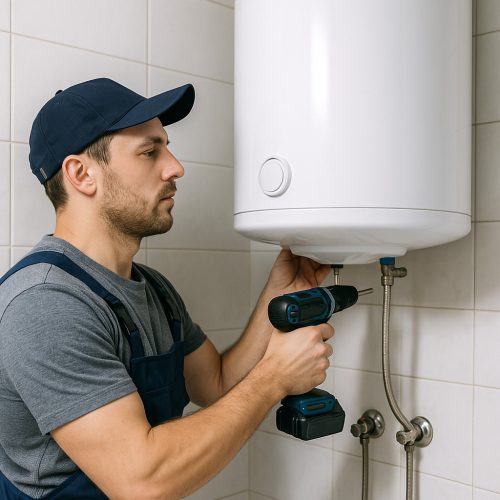 Elektromos bojler telepítés 50 literes készülékig