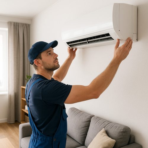 Split klíma telepítés 5,0kW-tól