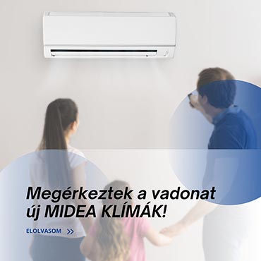 Midea és MDV split klímák kínálatunkban
