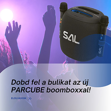 Dobd fel a nyarat a SAL PARCUBE boombox-szal – a bulik új királyával!